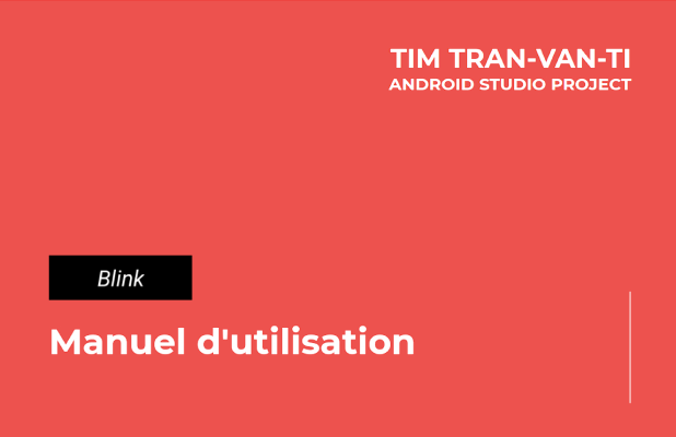 Manuel d'utilisation